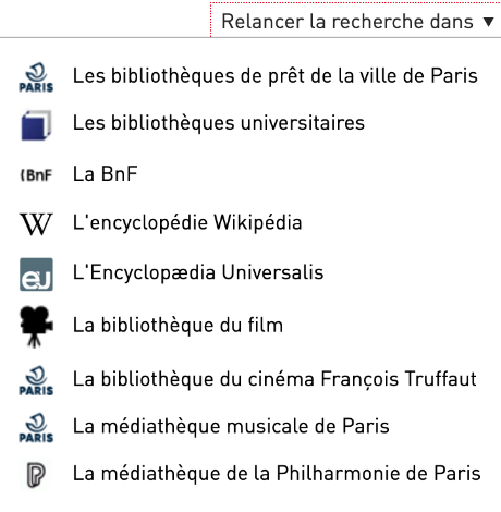 Relance autres catalogues